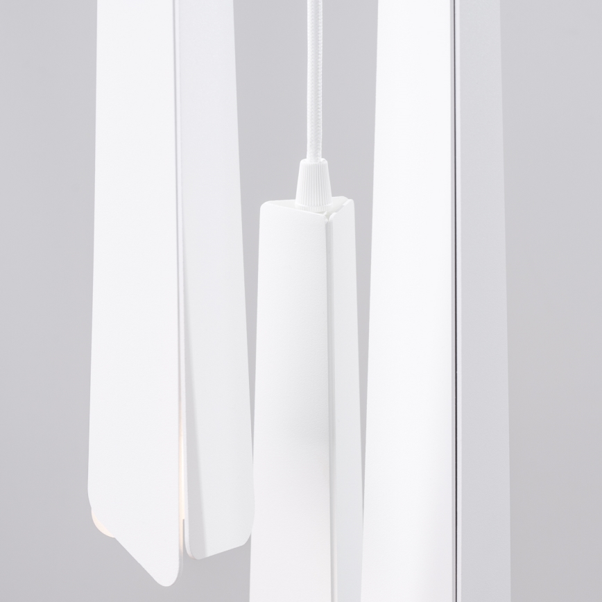 Lampadario a sospensione con filo PRYSM 3xG9/8W/230V bianco