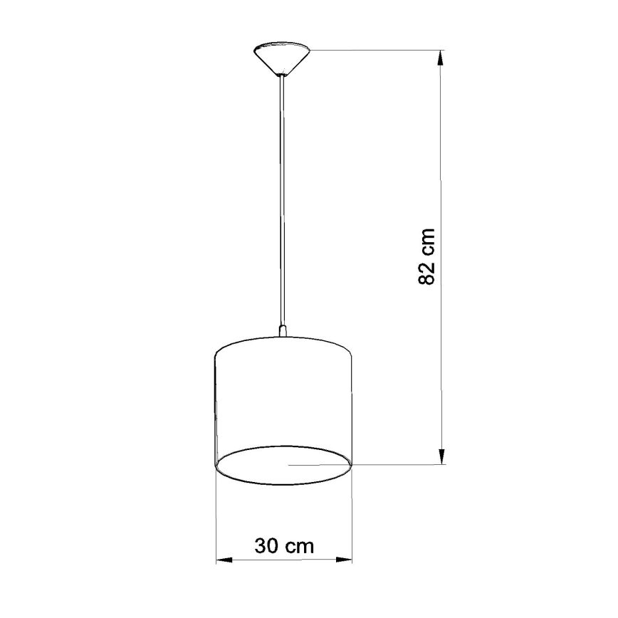 Lampadario a sospensione per bambini OWLS 1xE27/15W/230V diametro 30 cm gufi