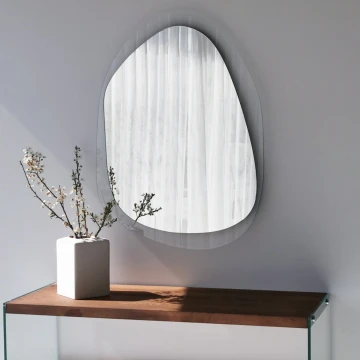 Specchio da parete 55x75 cm trasparente