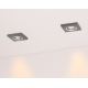 Lampada LED a sopensione VITAR 1xGU10/5W/230V calcestruzzo - certificato FSC