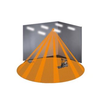 STEINEL 033569 - Sensore di movimento IS 3360 MX Highbay bianco IP54