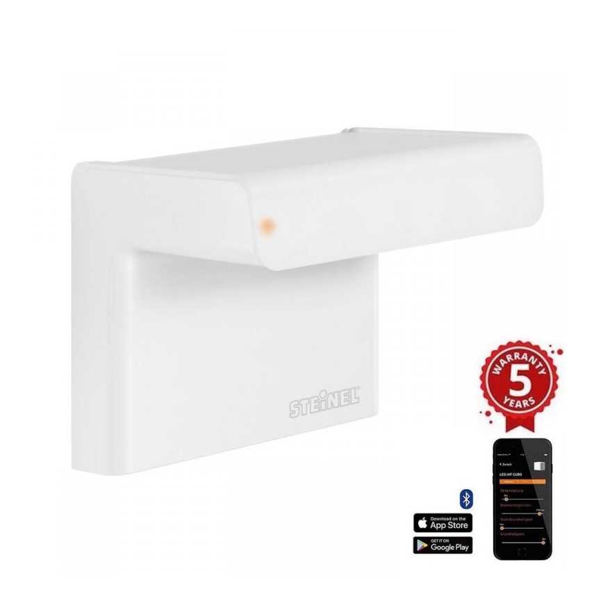 Steinel 059644 - Sensore di movimento iHF 3D KNX IP54 bianco