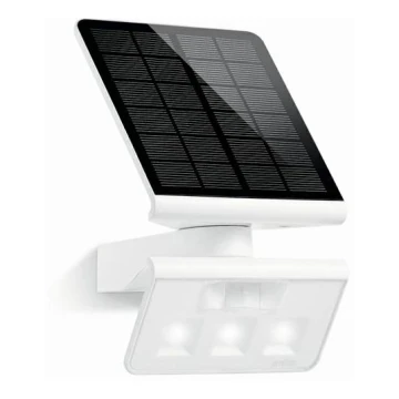 STEINEL 671006 - Riflettore solare a LED con sensore XSolar L-S 0,5W/LED bianco