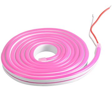 Striscia LED NEON 2 m LED/17W/12V IP65 rosa