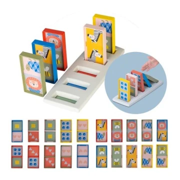 Taf Toys - Domino per bambini 4in1 animali