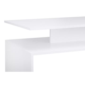 Tavolino DELCHI 45x90 cm bianco