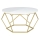 Tavolino DIAMOND 40x70 cm oro/bianco