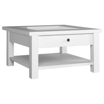 Tavolino MARIME 54x93 cm bianco
