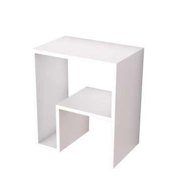 Tavolino YEPA 52x45 cm bianco