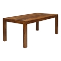 Tavolo da pranzo GANI 200x90 cm legno solido/palissandro