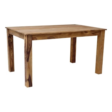 Tavolo da pranzo RAMI 120x90 cm legno solido/palissandro