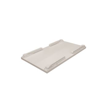 Tavolo per letto GUSTO 24x60 cm bianco