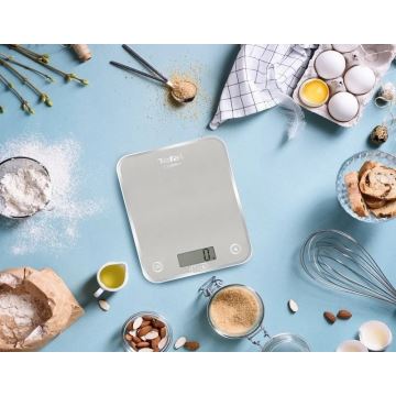 Tefal - Bilancia da cucina OPTISS 2xAAA bianco