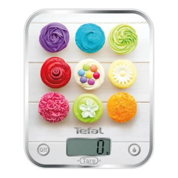 Tefal - Bilancia da cucina OPTISS CUPCAKES 2xAAA