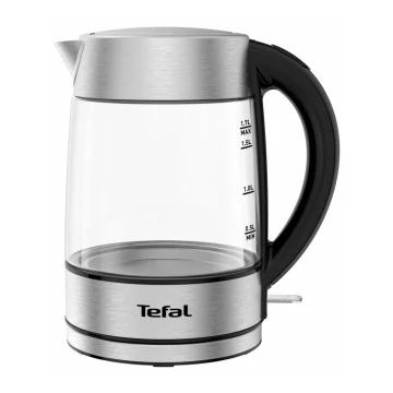 Tefal - Bollitore GLASS 1,7 l  2200W/230V cromo