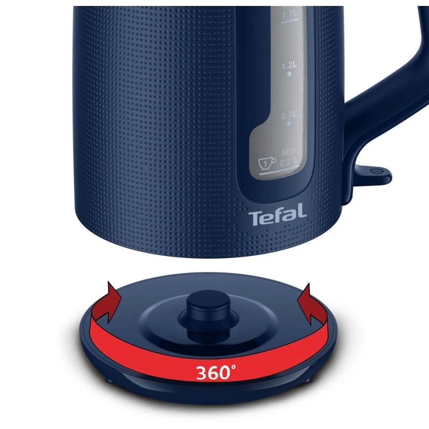 Tefal - Bollitore MORNING 1,7 l 2400W/230V blu