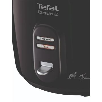 Tefal - Cuociriso CLASSIC 500W/230V 3 l nero
