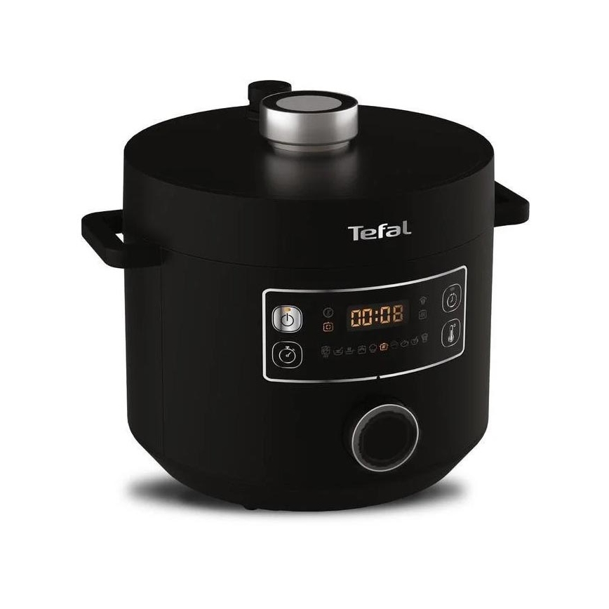 Tefal - Pentola elettrica multifunzionale TURBO CUISINE 4,8 l 1090W/230V nero