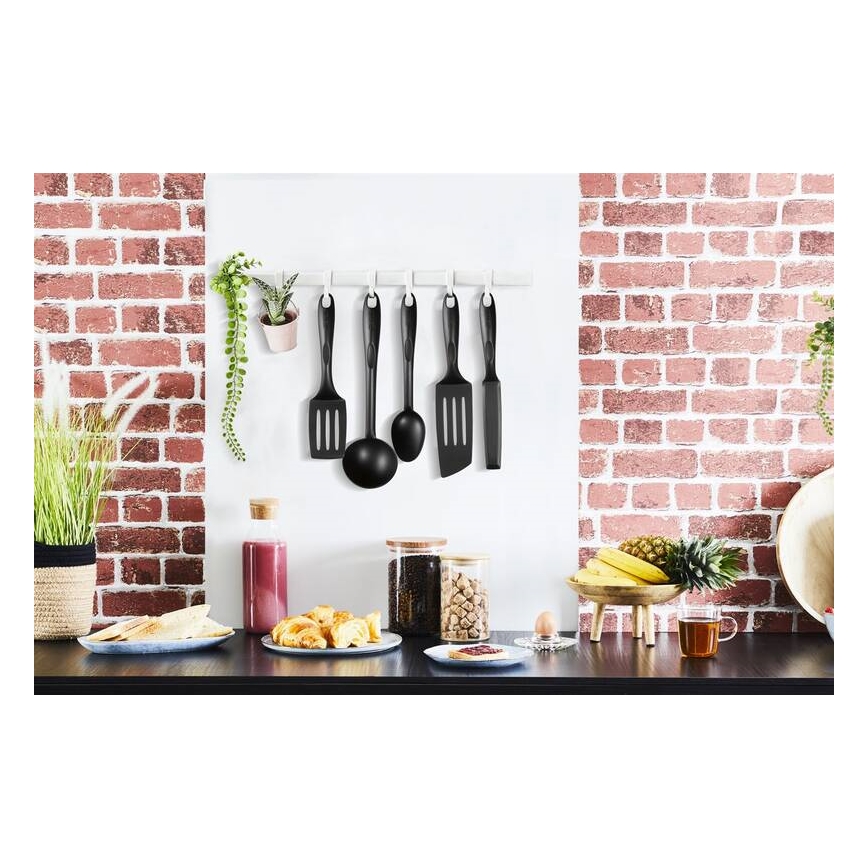 Tefal - Set di utensili da cucina 9 pz BIENVENUE nero