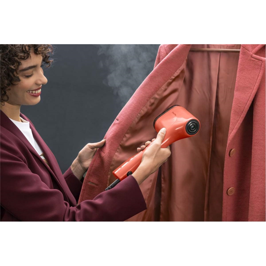 Tefal - Vaporetto portatile per vestiti PURE POP 1300W/230V rosso