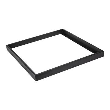 Telaio in metallo per l'installazione di pannelli LED 600x600 mm nero