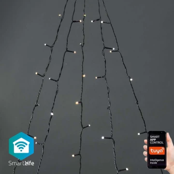 Tenda di Natale LED per esterni 200xLED/8 funzioni 5x7m IP65 Wi-Fi Tuya bianco caldo/freddo