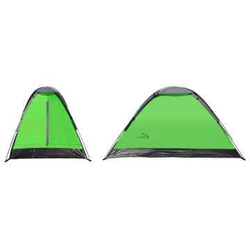 Tenda per 2 persone PU 1500 mm verde