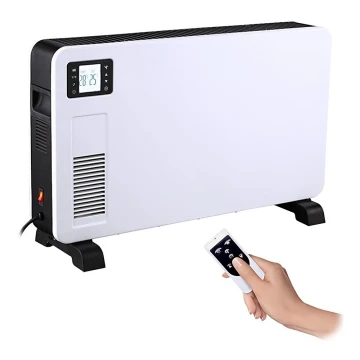 Termoconvettore ad aria calda 1000/1300/2300W/230V display LCD + Telecomando