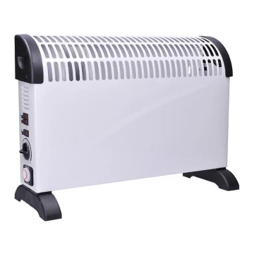 Termoconvettore elettrico 750/1250/2000W timer/TURBO/termostato