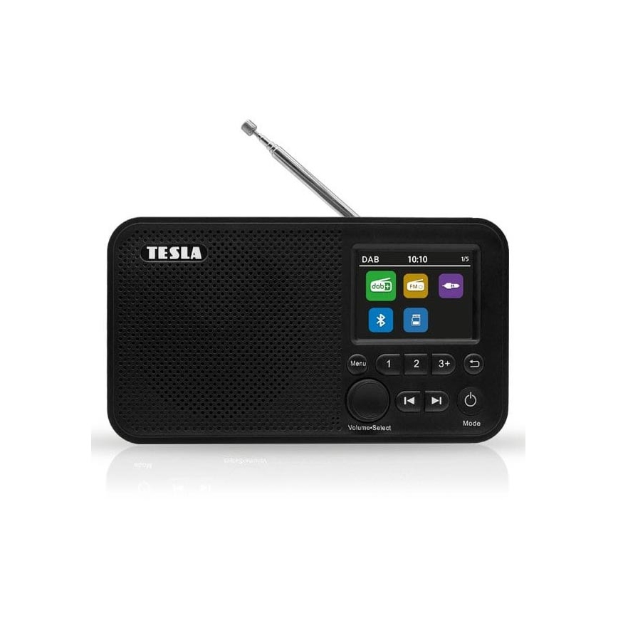 TESLA Electronics - Radio DAB+ FM 5W/1800 mAh nero
