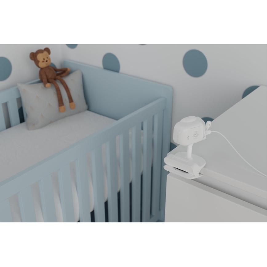 TESLA Smart - Baby monitor intelligente ricaricabile Wi-Fi