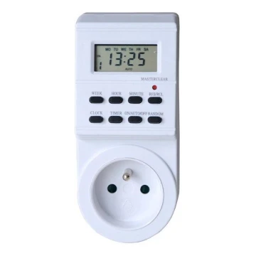 Timer digitale settimanale 16A/230V