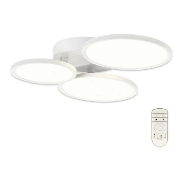 Top Lampada - Lampadario a plafone LED dimmerabile MERKUR LED/50W/230V 3000-6500K bianco + telecomando