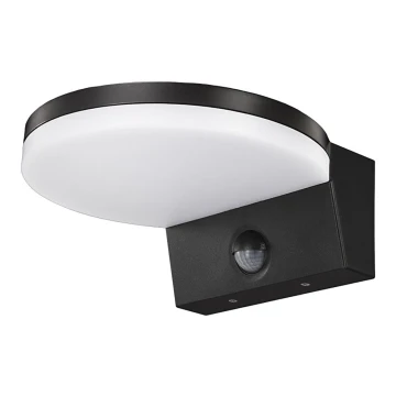 Top Lampada - LED Applique da esterno con sensore NOVARA LED/15W/230V IP65 nero