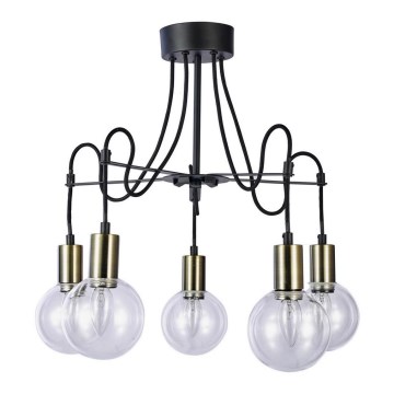 Top Lampada Novel 5K - Lampadario a sospensione con supporto rigido NOVEL 5xE14/40W/230V