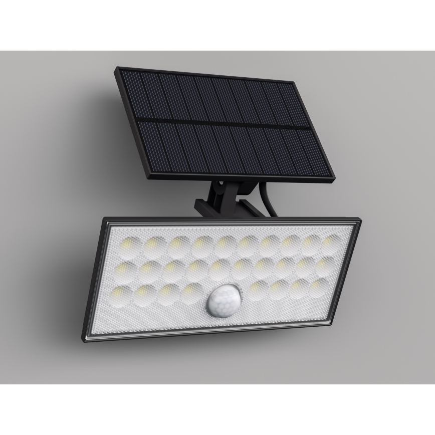 Top Light - Proiettore solare da parete a LED con sensore HELEON VARIO LED/8W/3,7V IP65 4000K + telecomando