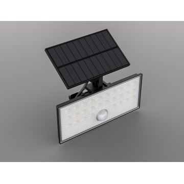 Top Light - Proiettore solare da parete a LED con sensore HELEON VARIO LED/8W/3,7V IP65 4000K + telecomando