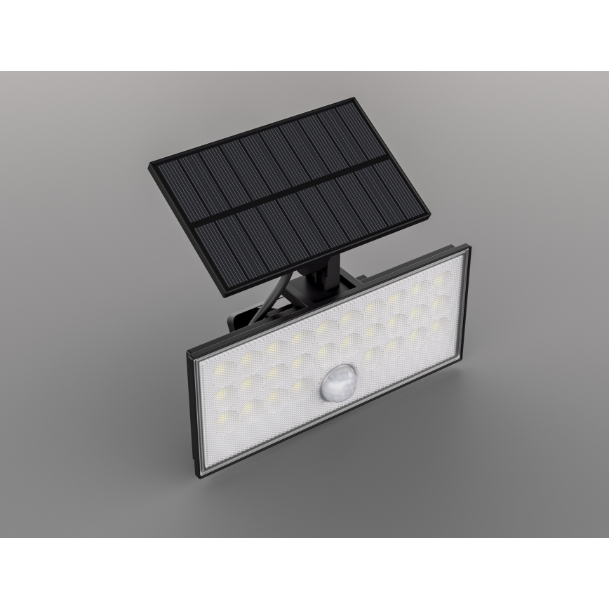 Top Light - Proiettore solare da parete a LED con sensore HELEON VARIO LED/8W/3,7V IP65 4000K + telecomando