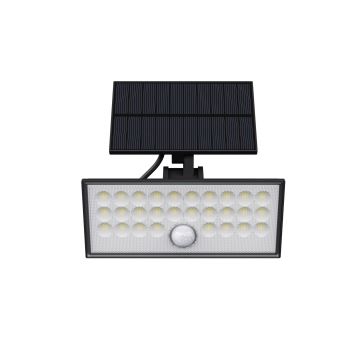 Top Light - Proiettore solare da parete a LED con sensore HELEON VARIO LED/8W/3,7V IP65 4000K + telecomando