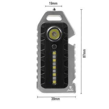 Torcia elettrica multifunzionale dimmerabile ricaricabile LED/1W/5V IP44 400 mAh 50 lm