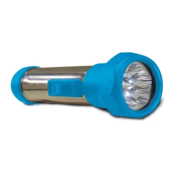 Torcia LED a  BATTERIA LED/0,4W/2xD blu