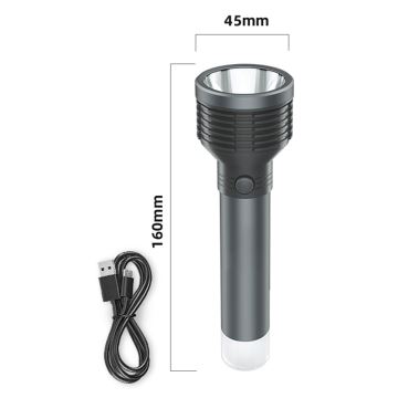 Torcia LED ricaricabile LED/4,5W/3,7V 1200 mAh