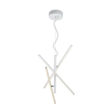 Trio - Lampadario LED Dimmerabile su corda TIRIAC 3xLED/7,5W/230V bianco