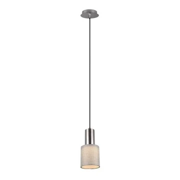 Trio - Lampadario su corda WAILER 1xGU10/5W/230V grigio