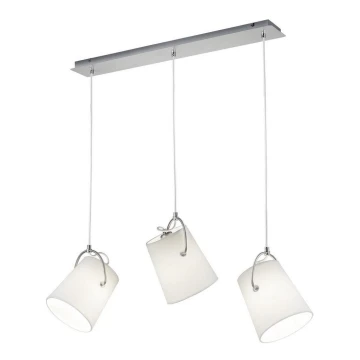 Trio - Lampadario su filo MERAN 3xE27/60W/230V