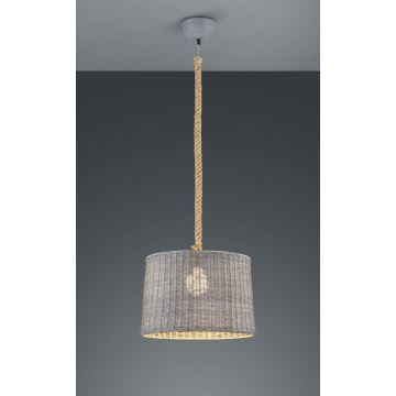 Trio - Lampadario su filo ROTIN 1xE27/42W/230V