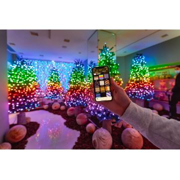 Twinkly - LED RGB Dimmerabile per esterni strisce natalizie STRINGS 100xLED 11,5m IP44 Wi-Fi