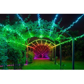 Twinkly - LED RGB Dimmerabile per esterni strisce natalizie STRINGS 100xLED 11,5m IP44 Wi-Fi