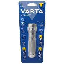 Varta 15638101421 - Torcia LED UV LIGHT UV/3xAAA