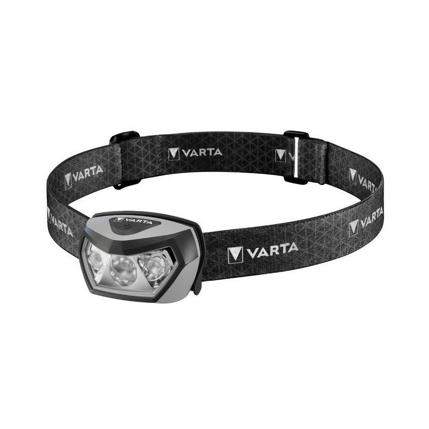 Varta 18650101401 - Lampada frontale ricaricabile a LED Dimmerabile OUTDOOR SPORTS LED/5V 1800mAh IPX7